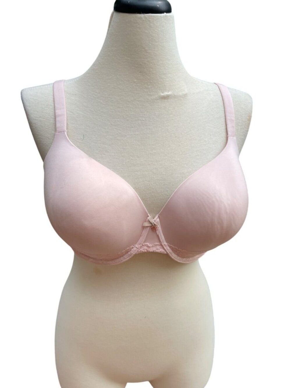 38DDD Victorias Secret Body By Victoria Light Pink Bra Eco-Lace & Recycled Yarns